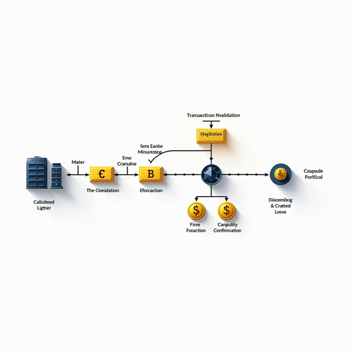 Comprehensive flowchart diagram illustrating the complete consensus process from transaction submission through validation, block creation, network propagation, and final confirmation across the blockchain network